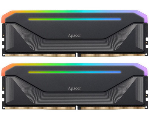 DDR5 Apacer NOX RGB 32GB (2x16GB) 6000MHz CL38 1,35V Black HS