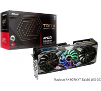 ASRock RX9070XT TCW 16GO 16GB DDR6 HDMI/3xDP