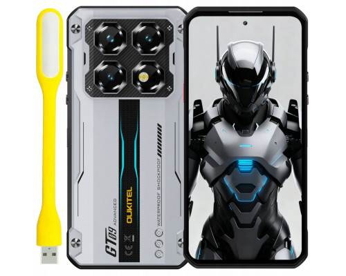 Smartphone Oukitel WP60 5G 7.2" 12/512GB 10000mAh Silver