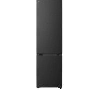 LG GBBS322CEV Refrigerator, C, Free-standing, Combi, Height 2.03 m, Net fridge 262 L, Net freezer 113 L, Black
