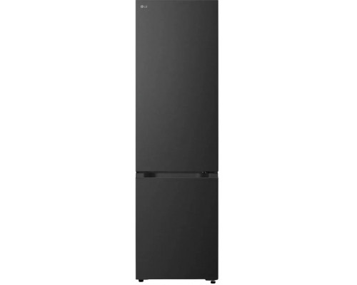 LG GBBS322CEV Refrigerator, C, Free-standing, Combi, Height 2.03 m, Net fridge 262 L, Net freezer 113 L, Black