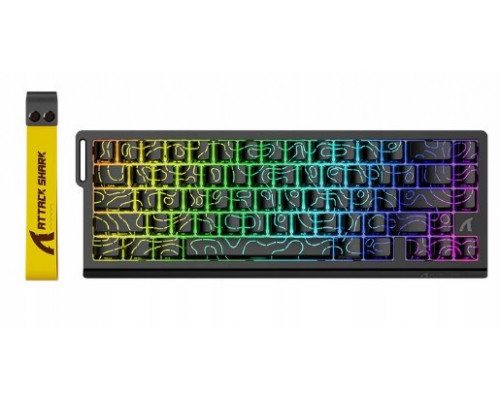 Magnetyczna Attack Shark X68 HE 70% RGB Magnetic Switch + PASEK