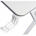 Gaming galds gamingowe z półką Cobra CR4010WH białe 120 cm