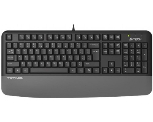 A4Tech A4tech FK20, multimedialna klawiatura biurowa, CZ/US, USB, szary