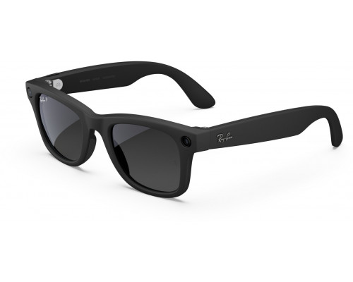 VR META Ray-Ban Wayfarer Duży G2Schwarz matt (polaryzowane) AI