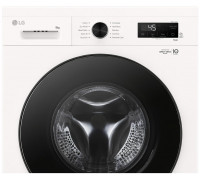 LG F4X1009NWB Skalbimo mašina, A, Front loading, Skalbimo talpa 9kg, Gylis 55 cm, 1400 RPM, Baltas
