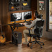 Gaming galds SENSE7 VAMO Black 140x70
