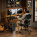 Gaming galds SENSE7 VAMO Black 140x70