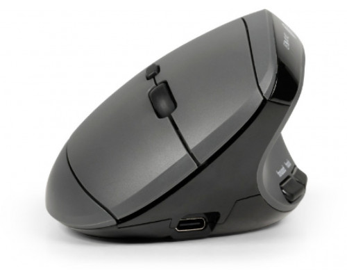 BakkerElkhuizen MidWay  Po prawej stronie RF Wireless + Bluetooth + USB Type-C 2400 DPI