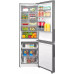 Midea Refrigerator | MDRB548MME46 | Energy efficiency class E | Free standing | Combi | Height 186 cm | No Frost system | Fridge net capacity 271 L | Freezer net capacity 130 L | 35 dB | Grey