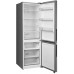 Midea Refrigerator | MDRB548MME46 | Energy efficiency class E | Free standing | Combi | Height 186 cm | No Frost system | Fridge net capacity 271 L | Freezer net capacity 130 L | 35 dB | Grey