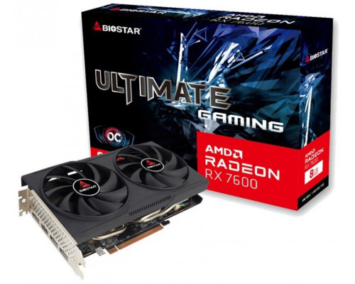 Biostar VGA PCIE16 RX7600 8GB GDDR6/VA76S6RM81 BIOSTAR