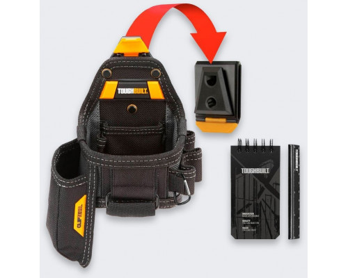 ToughBuilt Pocket Na Taśmę i Nóż Toughbuilt ClipTech BLACKYE