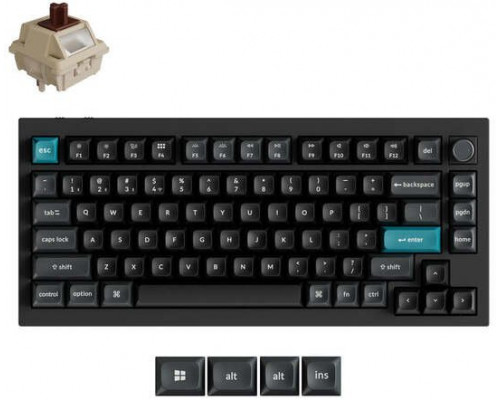 Keychron KEYBOARD WRL Q1 ULTRA/BLACK Q1U-M3 KEYCHRON Q1U-M3 (4894979042842)