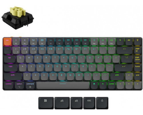 Keychron KEYBOARD WRL K3 RGB/BLACK K3X-B4 KEYCHRON K3X-B4 (4894979018083)