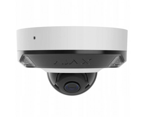 Ajax Ajax Systems 126275.214.WH1 Kamera kopułkowa IP DomeCam Mini HL 8 Mp 4 mm - biały