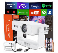 Zenwire Mini Przenośny Rzutnik Android 14 WiFi 360 Full HD 4K do Telefonu Zenwire IMC260