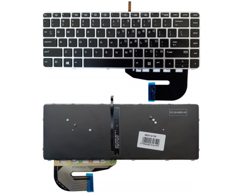 HP EliteBook 840 G3 G4 z podświetleniem US