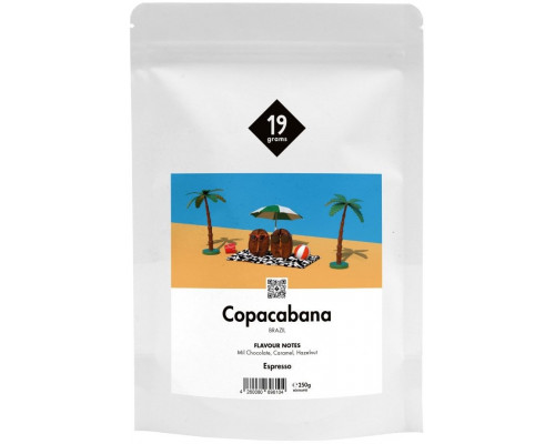 19grams kawa ziarnista Brazylia Copacabana Espresso 250 g