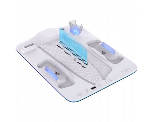 Fixed Station forkujące for PlayStation 5 cwith arno-white (FIXPS5PS-MCS-BW)