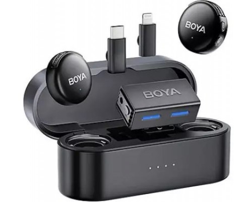Boya Bezprzewodowy system mikrofonowy BOYA BOYALINK 3-02