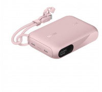Belkin ar displeju 20W 10.000mAh USB-C różowy BPB027hqPK