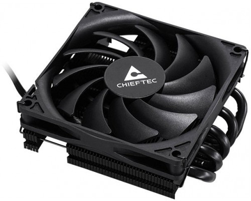 Chieftec Chieftec Low Profile CPU Cooler 45mm, 5pipe, Black