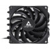 Chieftec Chieftec Low Profile CPU Cooler 45mm, 5pipe, Black