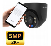 Foscam do monitoringu Foscam W5EP 5MP POE Czarna