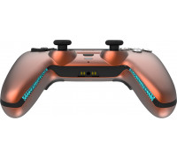 Pad Deltaco Deltaco Gaming GAM-199-ORANGECOPPER kontroler gier Orange, Brąz Bluetooth/USB Gamepad PlayStation 5, PC, Android, iOS