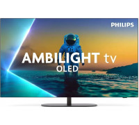 Philips Philips Ambilight 55OLED810/12 139,7 cm (55") 4K Ultra HD Smart TV Wi-Fi Szary