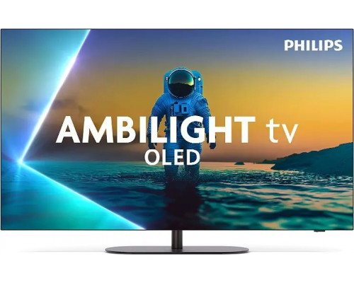 Philips Philips Ambilight 55OLED810/12 139,7 cm (55") 4K Ultra HD Smart TV Wi-Fi Szary