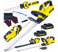 Geko Shears rechargeable do żywopłotu 520mm 2x2.0Ah 21V (4)