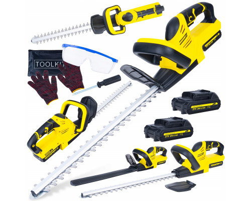 Geko Shears rechargeable do żywopłotu 520mm 2x2.0Ah 21V (4)