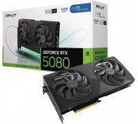 PNY GeForce RTX 5080 Slim OC Dual Fan 16GB GDDR7 DLSS4 (VCG508016DFSXPB1-O)