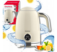 Klausberg CZAJNIK ELEKTRYCZNY 1,7L Z TERMOMETREM LED KLAUSBERG KB-9028 RETRO