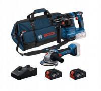 Bosch ZESTAW COMBI 18V GWS+GBH+GBA+GAL