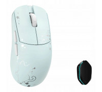 WLMouse YING Magnesium Bezprzewodowa mysz gamingowa, PAW3950HS, 8K Polling, OMRON Optical Switches - niebieski
