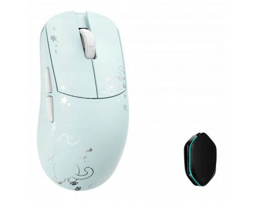 WLMouse YING Magnesium Bezprzewodowa mysz gamingowa, PAW3950HS, 8K Polling, OMRON Optical Switches - niebieski