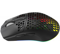 Tracer GameZone Intense RGB Honeycomb RF (2.4G BT) 12000 dpi Optyczna Czarna (TRAMYS47844)