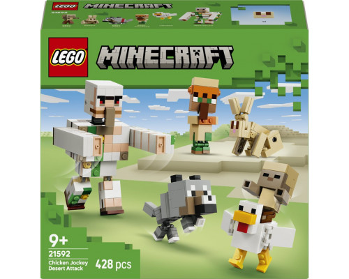 LEGO Minecraft Atak kurzego jeźdźca na pustyni (21592)