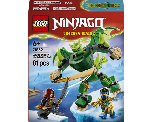 LEGO Ninjago Smoczy mech Lloyda — zestaw bitewny (71862)