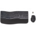 HP 680 Comfort Dual-Mode Keyboard and Mouse Combo klawiatura Dołączona myszka Dom RF Wireless + Bluetooth AZERTY Belgijski czarny