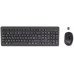 HP 330 Wireless Mouse and Keyboard Combination klawiatura Dołączona myszka Uniwersalne RF Wireless AZERTY Belgijski Black