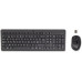 HP 330 Wireless Mouse and Keyboard Combination klawiatura Dołączona myszka Uniwersalne RF Wireless AZERTY Belgijski Black