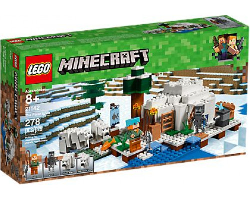LEGO Minecraft Igloo niedźwiedzia polarnego (21142)