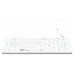 Gett GETT TKG-110-GCQ-MED-AM-IP68-BACKL-WHITE-USB - Keyboard - Backlit - USB - German - White