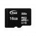 SD  TeamGroup 500x MicroSDHC 16 GB Class 10 UHS-I  (TUSDH16GCL10U03)