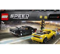 LEGO Speed Champions 2018 Dodge Challenger SRT Demon i 1970 Dodge Charger R/T (75893)