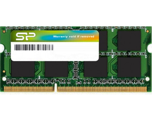 Silicon Power SODIMM, DDR3, 8 GB, 1600 MHz, CL11 (SP008GBSTU160N02)